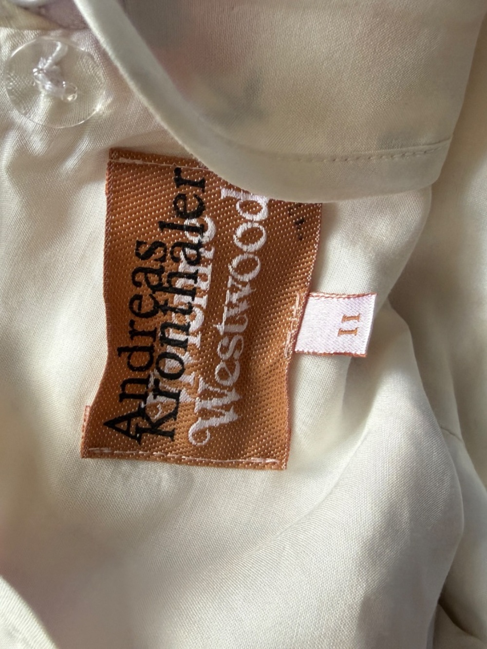 Vivienne Westwood 1500$ Andreas Kronthaler Silk Blend Dress 2016 - Picture 12 of 16